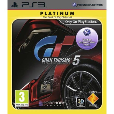 Gran Turismo 5 Platinum PS3 használt
