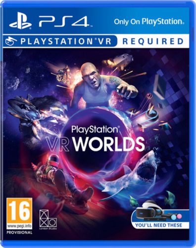 Playstation VR Worlds PS4 használt (borító nélküli)
