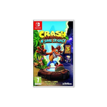 Crash Bandicoot N. Sane Trilogy / Switch használt