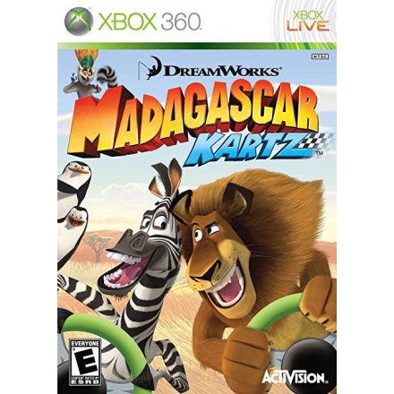Madagascar Kartz XBOX 360 használt