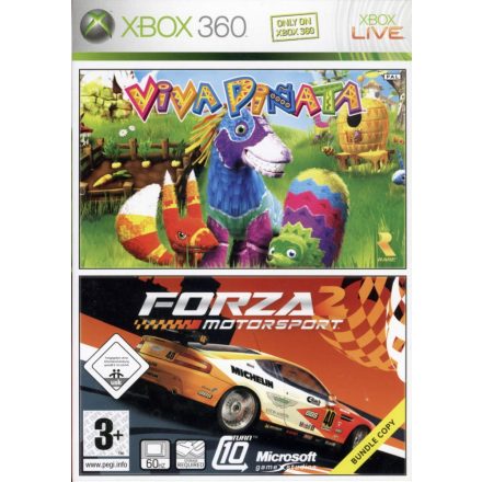 Viva Pinata Forza Motorsport 2 XBOX 360 használt