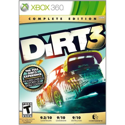 DIRT 3 XBOX 360 használt