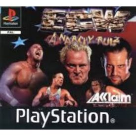 ECW Anarchy Rulz PS1 használt
