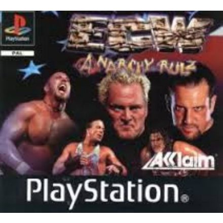ECW Anarchy Rulz PS1 használt