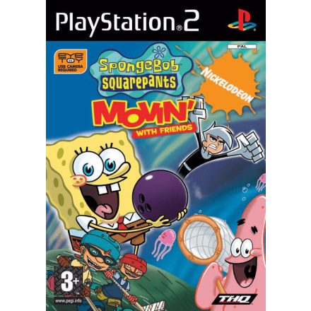 Spongebob Squarepants Movin' with Friends PS2 használt