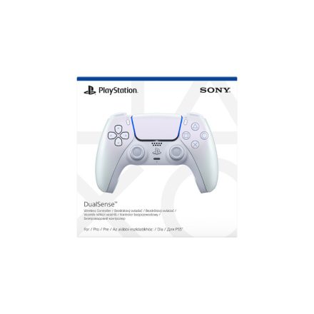 PS5 kontroller vezeték nélküli Chroma Pearl 