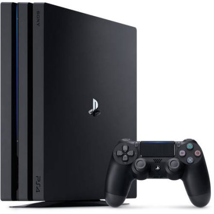 PS4 Pro 1TB CUH-7216B fekete használt 2