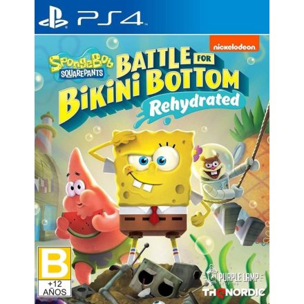 SpongeBob Battle for Bikini Bottom Rehydrated PS4 használt 