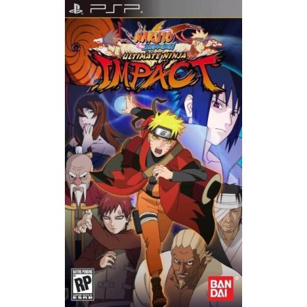 Naruto Shippuden Ultimate Ninja Impact PSP használt