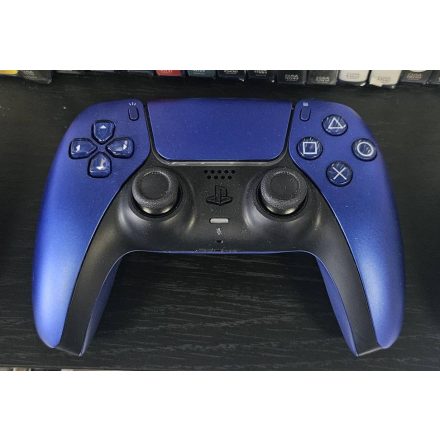 PS5 kontroller újszerű sötétkék használt