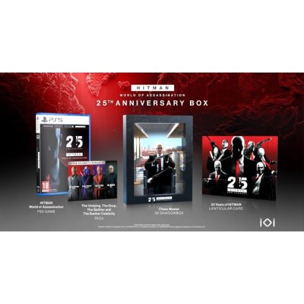 Hitman World of Assassination 25th Anniversary Box PS5