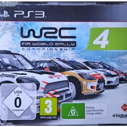 WRC 4: FIA World Rally Championship /PS3 használt - promo
