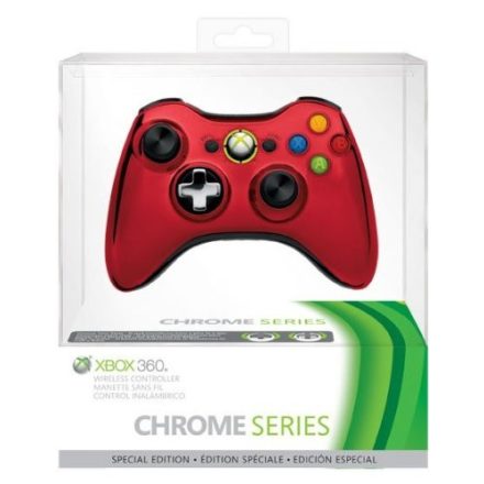XBOX 360 kontroller vezeték nélküli Chrome Series használt