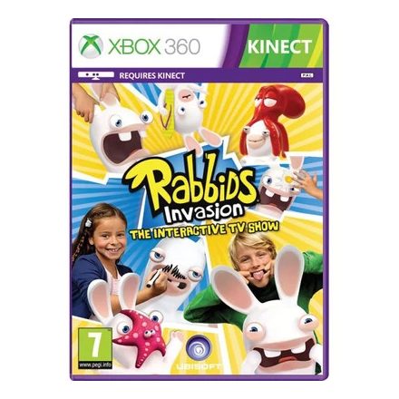 KINECT Rabbids Invasion The Interactive TV Show XBOX 360 használt