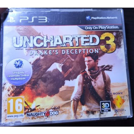 Uncharted 3: Drake's Deception /PS3 használt - promo