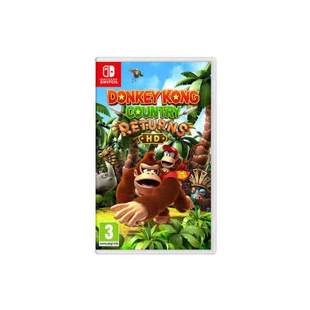 Donkey Kong Country Returns HD / Switch használt