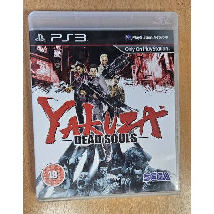 Yakuza Dead Souls PS3 használt
