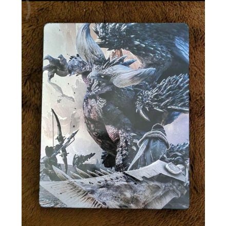 Monster Hunter World promo+steelbook PS4 használt