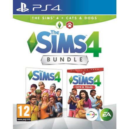 The Sims 4 Bundle Cats & Dogs PS4 használt