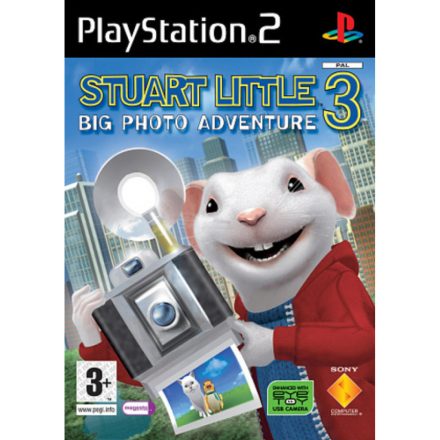 Stuart Little 3 Big Photo Adventure PS2 használt borító nélkül