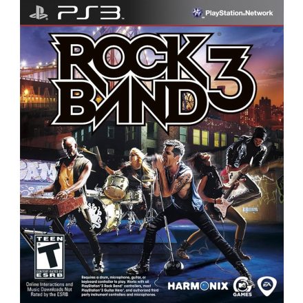 Rock Band 3 PS3 használt