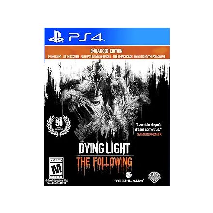 Dying Light The Following Enhanced Edition PS4 használt 