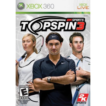 Top Spin 3 XBOX 360 használt