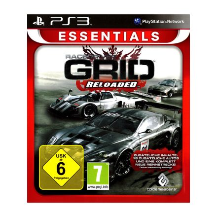 Racedriver Grid Reloaded PS3 használt