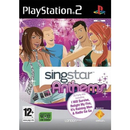 SingStar Anthems PS2 használt