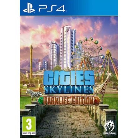 Cities Skylines Parklife Edition PS4 használt