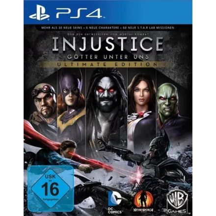Injustice Gods Among Us Ultimate Edition PS4 használt 