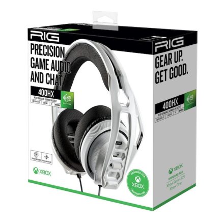 RIG 400 HX Gaming fejhallgató New fehér fejhallgató XBOX SERIES