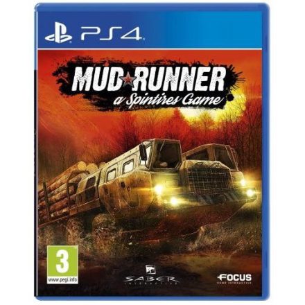 MudRunner a Spintires Game PS4 használt 