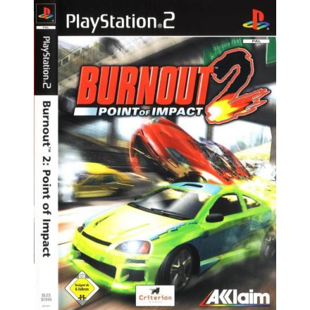 Burnout 2 Point of Impact PS2 használt