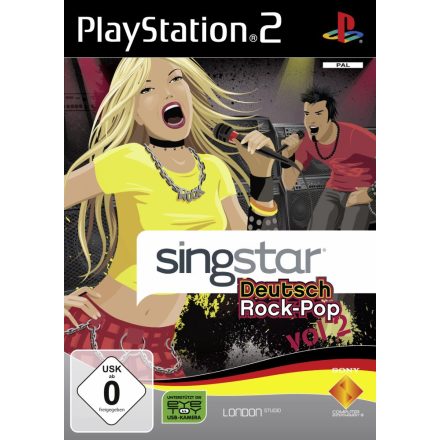 SingStar Deutsch Rock Pop Vol 2 PS2 használt