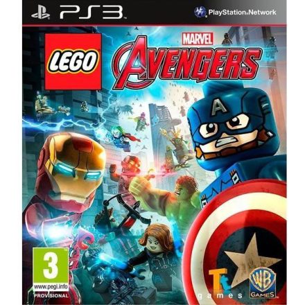 LEGO Marvel Avengers PS3 használt