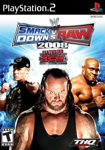 SmackDown vs. Raw 2008 PS2 használt