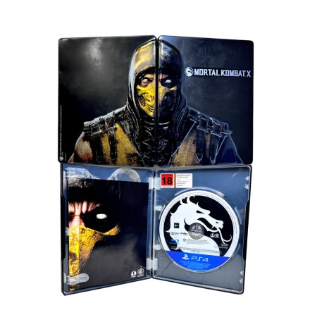 Mortal Kombat X Special Edition Steelbook+játék PS4 használt