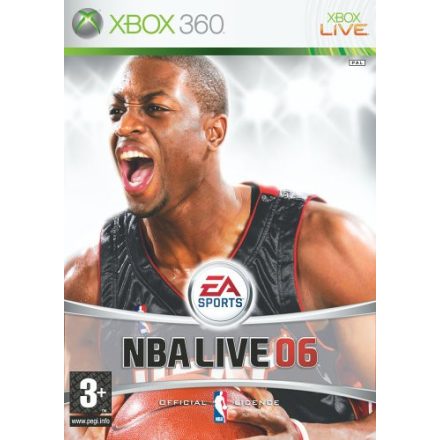 NBA Live 06 XBOX 360 használt