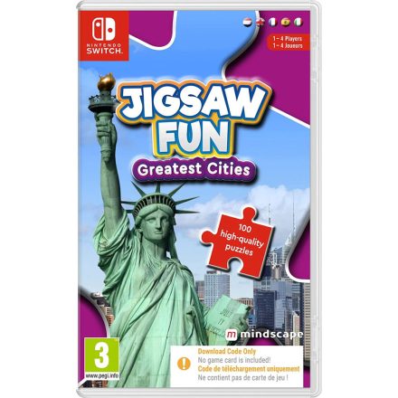 Jigsaw Fun: Greatest Cities (Code in a Box) SWITCH