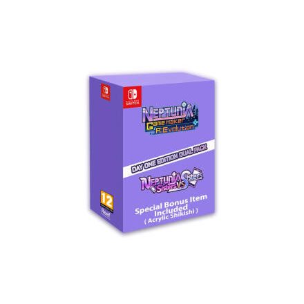 Neptunia Game Maker R:Evolution / Neptunia: Sisters VS Sisters - Day One Edition Dual Pack Plus SWITCH