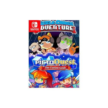 Piczle Cross Adventure & PictoQuest: The Cursed Grids (Double Pack) (Code in a Box) SWITCH