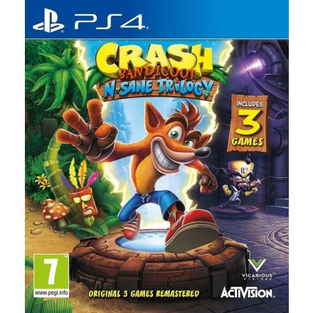 Crash Bandicoot N-Sane Trilogy PS4 használt