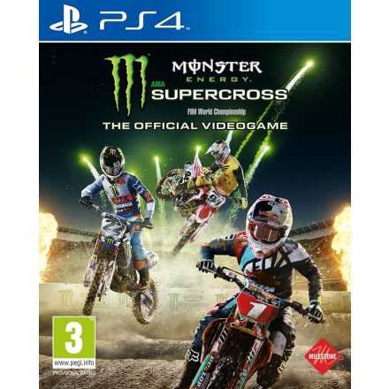Monster Energy Supercross- The Official Videogame PS4 használt