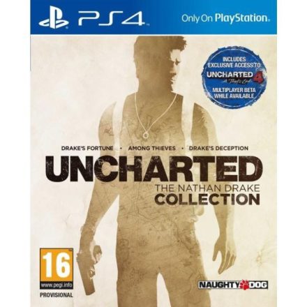 Uncharted The Nathan Drake Collection PS4 használt