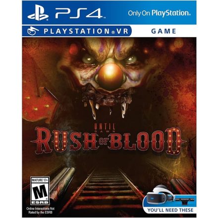 Until Dawn Rush Of Blood PS4 használt
