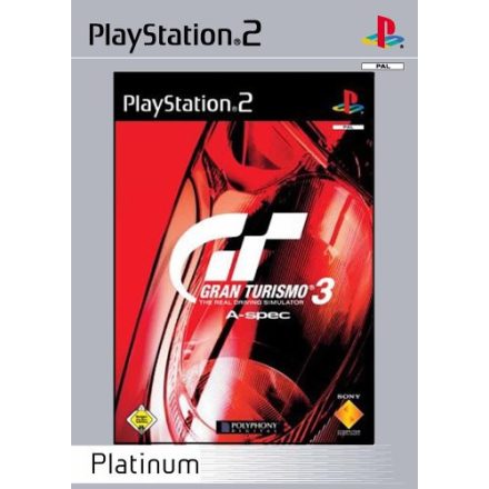 Gran Turismo 3 A-Spec platinum PS2 használt