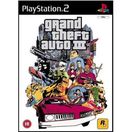 Grand Theft Auto 3 PS2 használt
