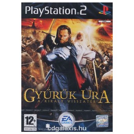 A Gyűrűk Ura: A király visszatér PS2 használt