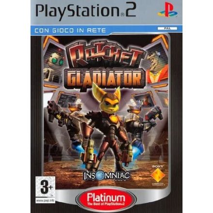 Ratchet Gladiator Platinum PS2 használt